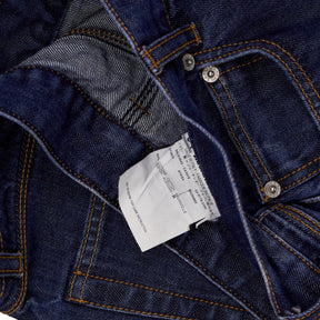 Jil Sander Blue Cotton Jeans