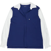 NRBY Blue Collared Top
