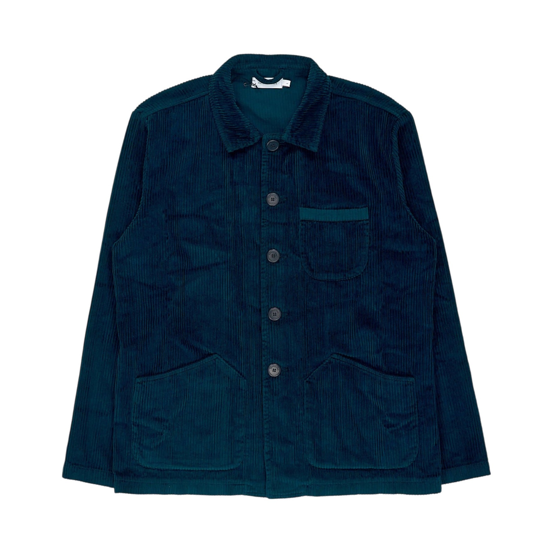 Hamilton + Hare Ink Blue Chiltern Overshirt
