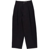 Girls of Dust Black Cotton Trousers