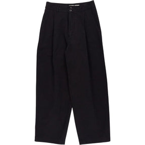 Girls of Dust Black Cotton Trousers