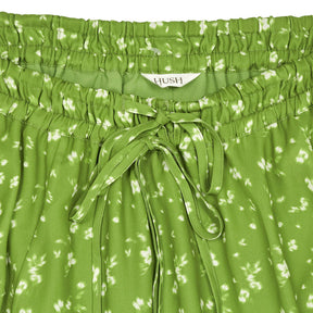 Hush Green Ditsy Floral Chiffon Skirt