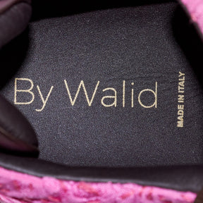 By Walid Pink Piano Shawl Trainers