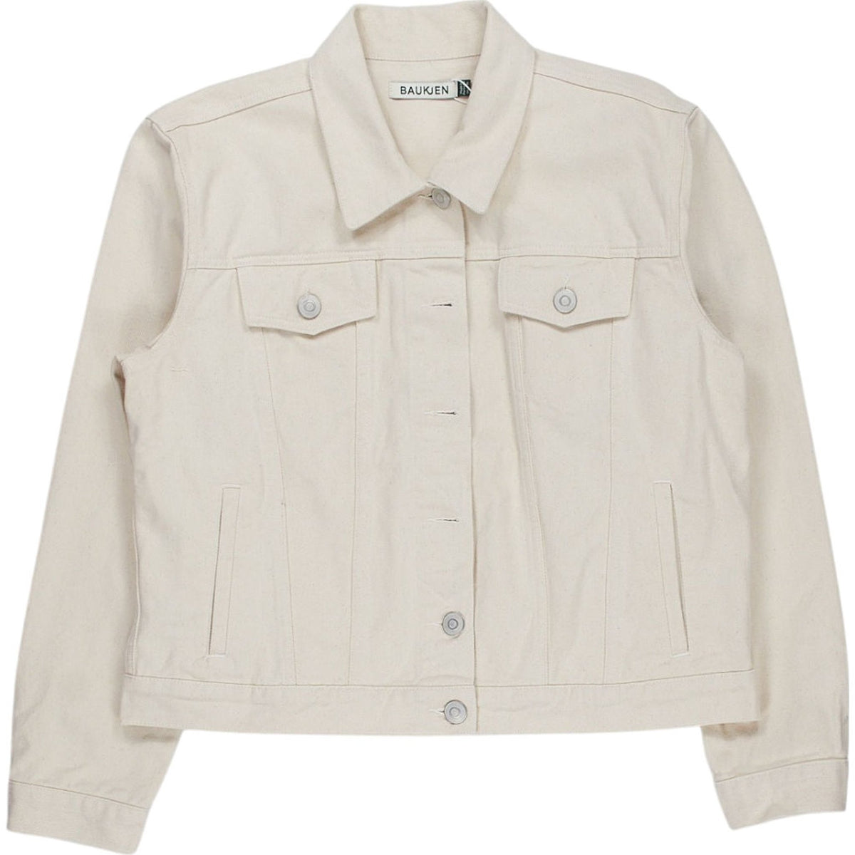 Baukjen Cream Organic Denim Jacket