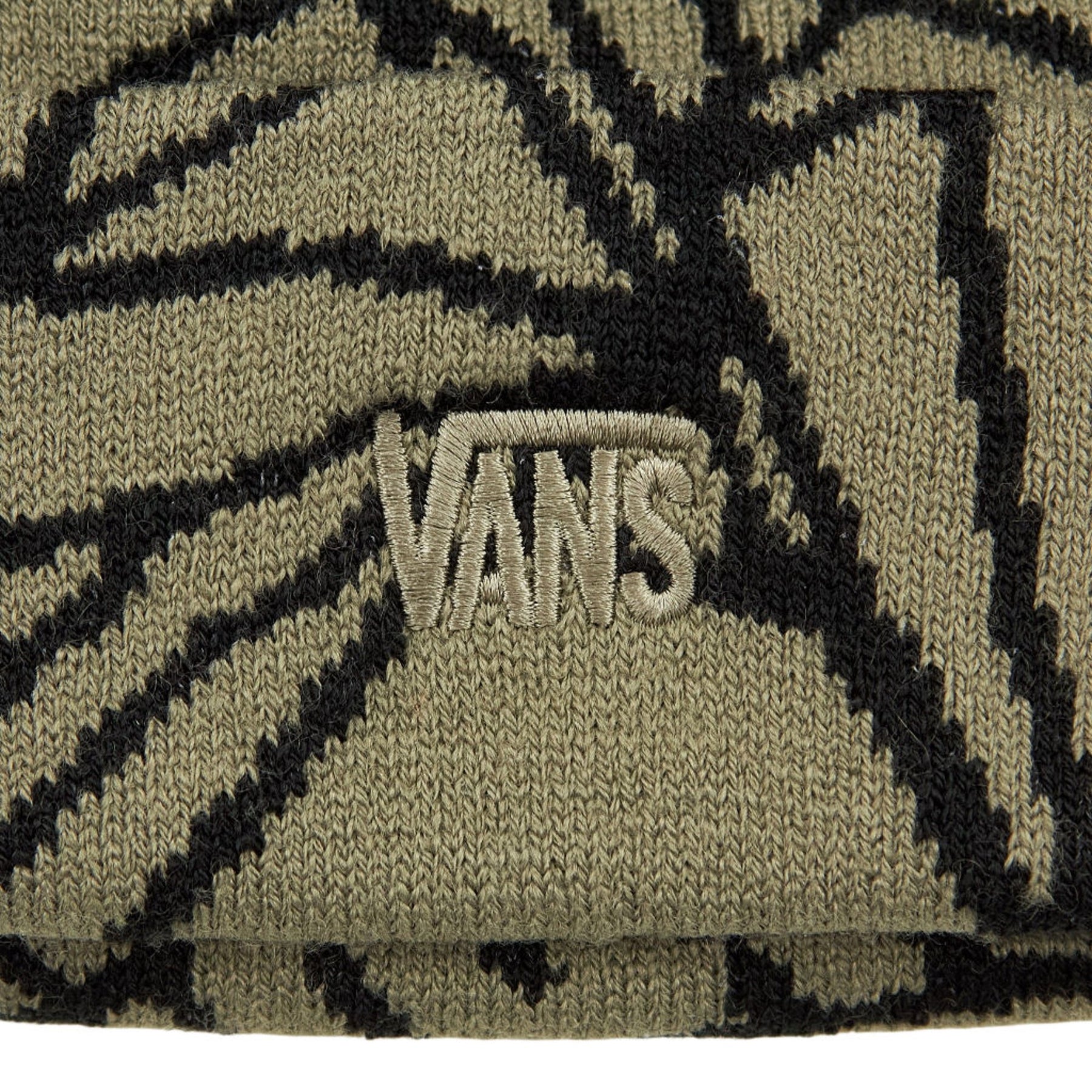 Vans Brown Patterned Beanie