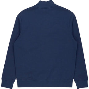 Lyle & Scott Navy Fleece Lined Quarter Zip Sweatshirt