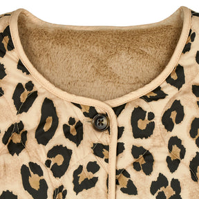 Wyse Leopard Print Gilet UK 8