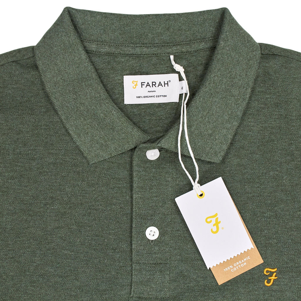 Farah Green Cunningham Polo Shirt