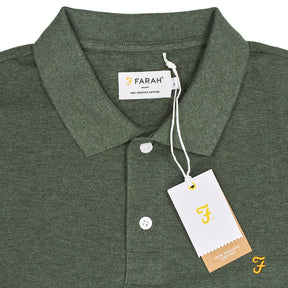 Farah Green Cunningham Polo Shirt