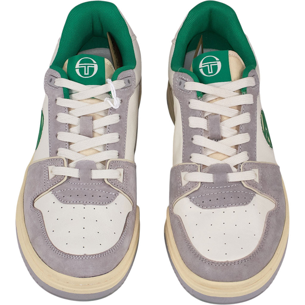 Sergio Tacchini Grey & Green Trainers