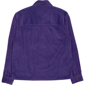 Farah Purple Sawyer Corduroy Overshirt
