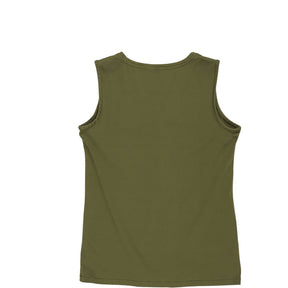 Ann Taylor Green Sleeveless Top