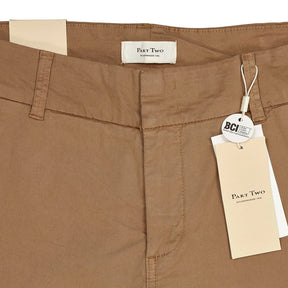 Part Two Brown Soffyspw Casual Fit Trousers