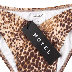 Motel Leopard Bikini Bottoms