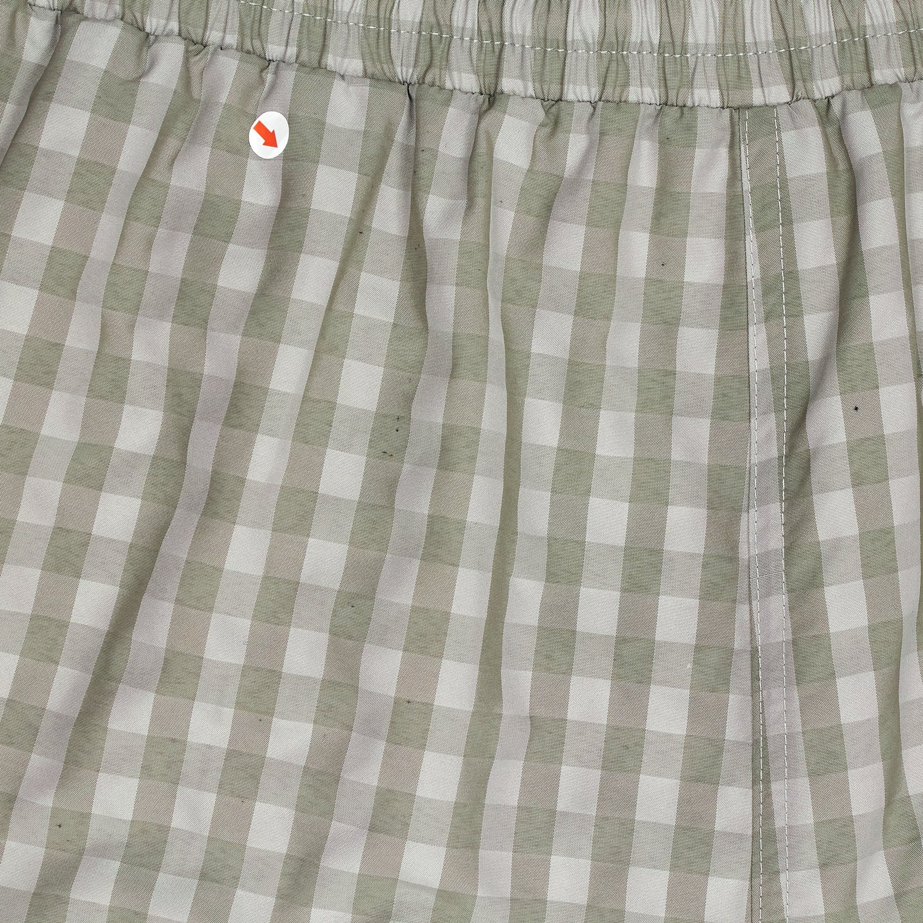Farah Stone Grey Edgar Seersucker Shorts