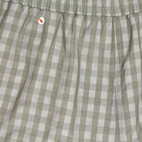Farah Stone Grey Edgar Seersucker Shorts