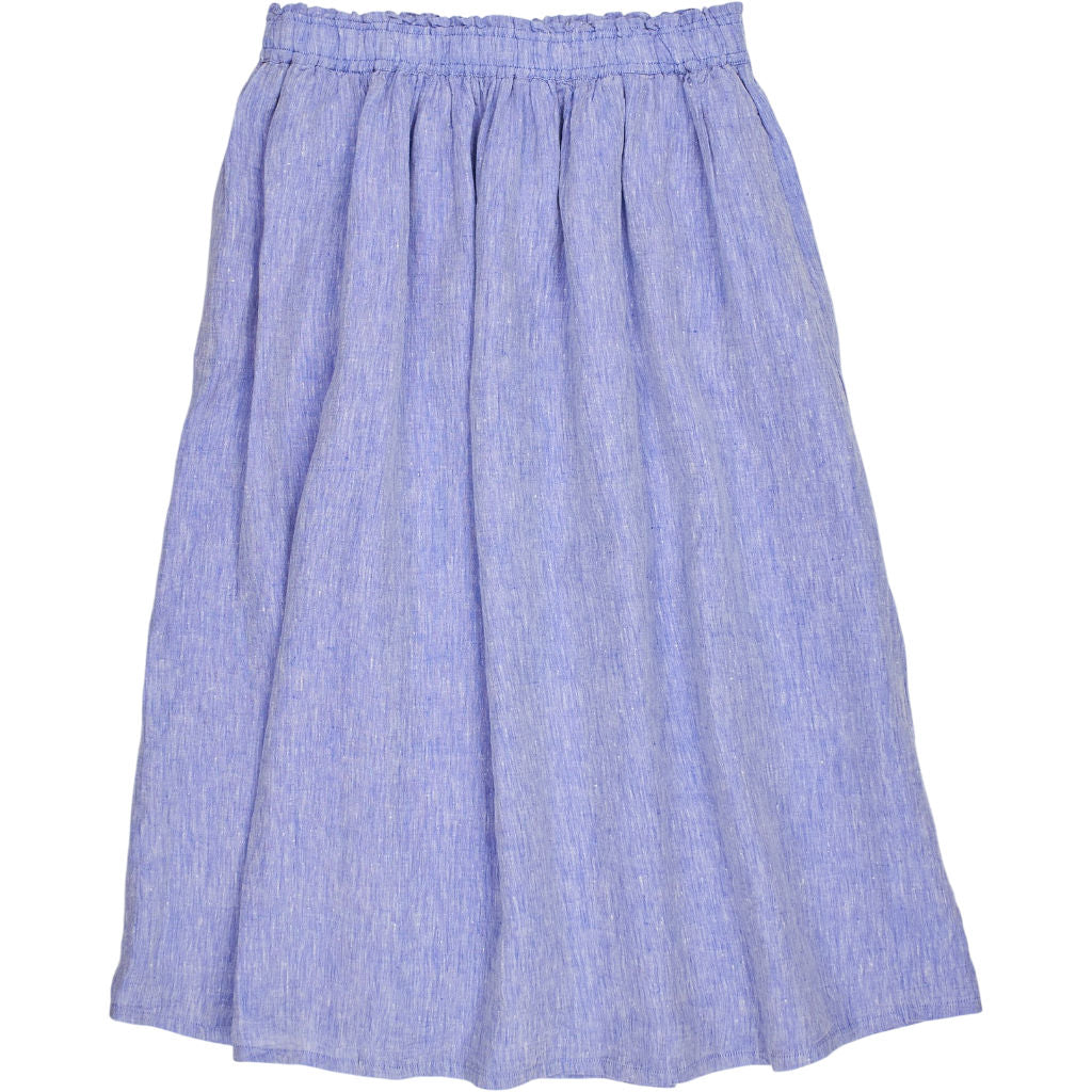 NRBY Blue Linen Skirt