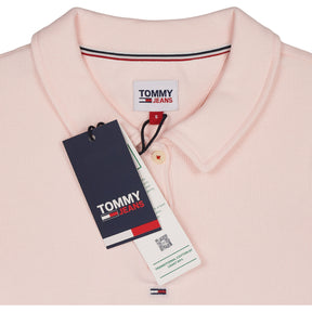 Tommy Pink Baby Crop Polo T-Shirt