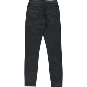 Hush Black Coated Jeans