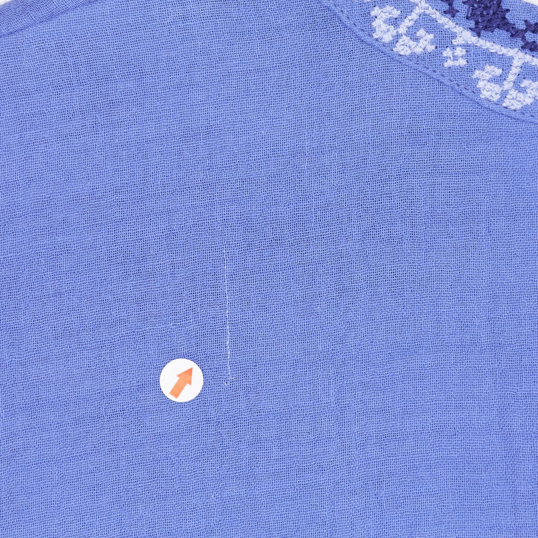 NRBY Blue Cotton Mini Dress