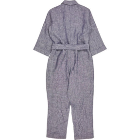 NRBY Blue Linen Jumpsuit
