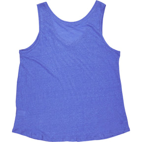 NRBY Blue Linen Tank Top