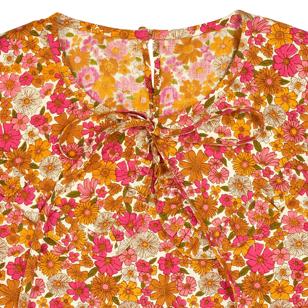 Pink City Prints Floral Pattern Blouse