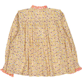 Bonté Lemon Zest Floral Etienne Shirt