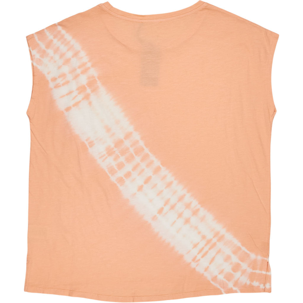 Hush Coral Tie Dye Boyfriend T-Shirt