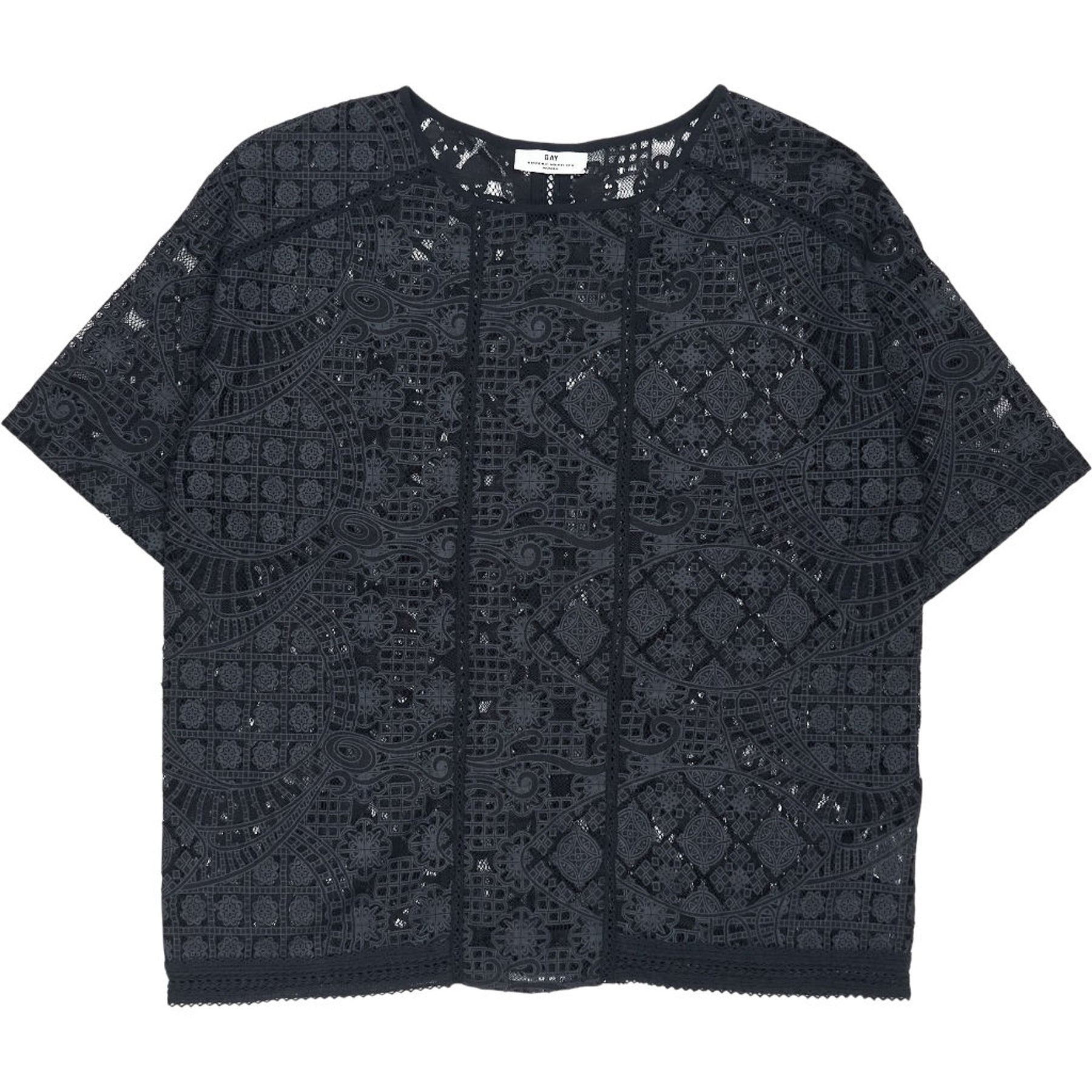 Day Bircher & Mikkelsen Black Lace Top