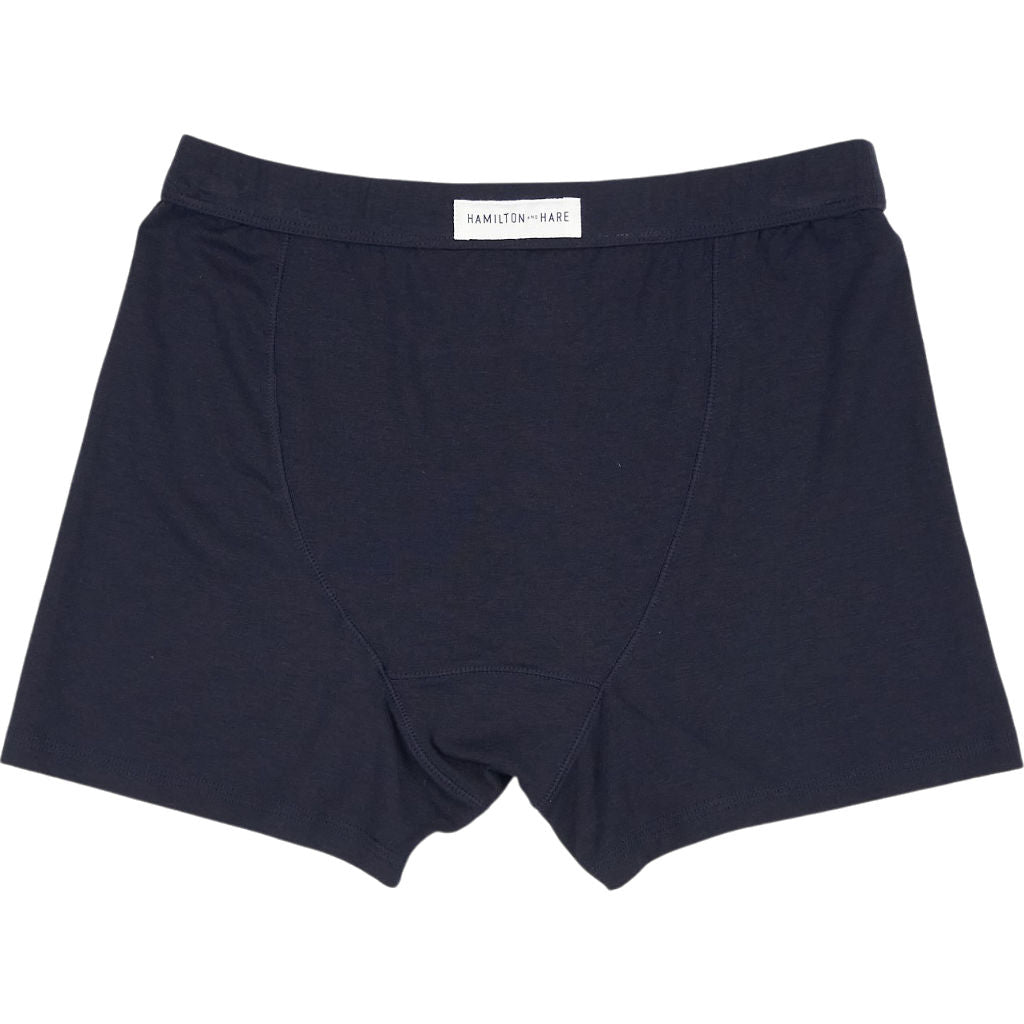 Hamilton and Hare Dark Navy Boxer Briefs