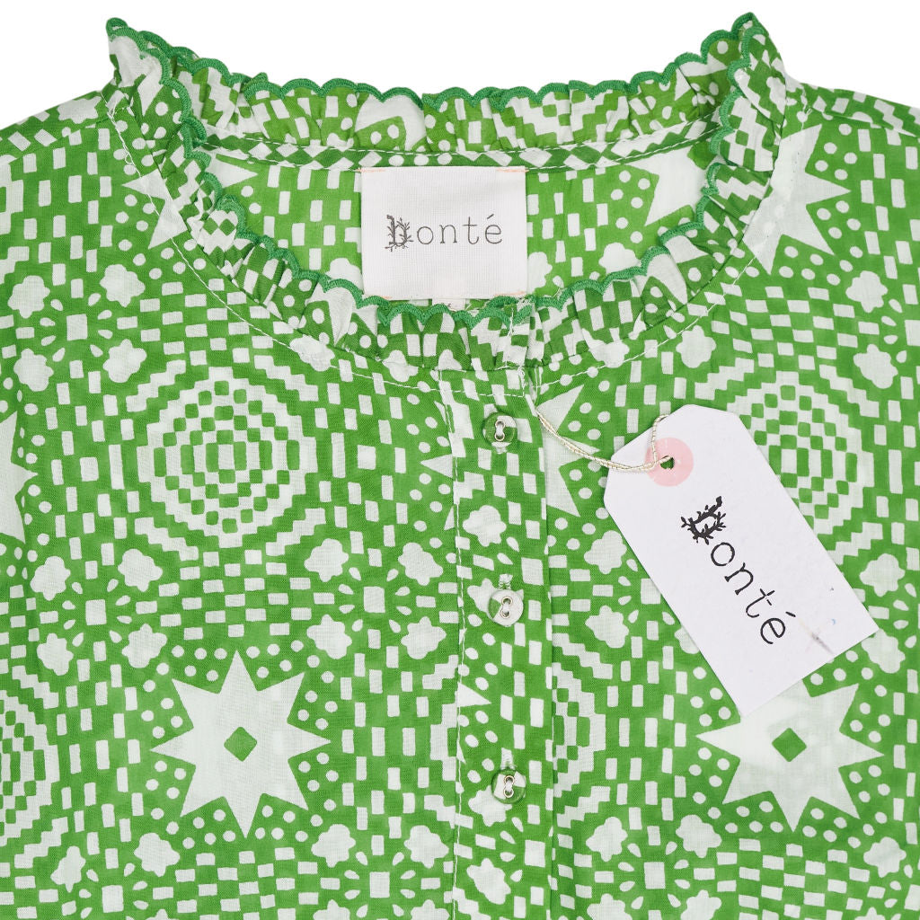 Bonte Apple Green Loane Dress