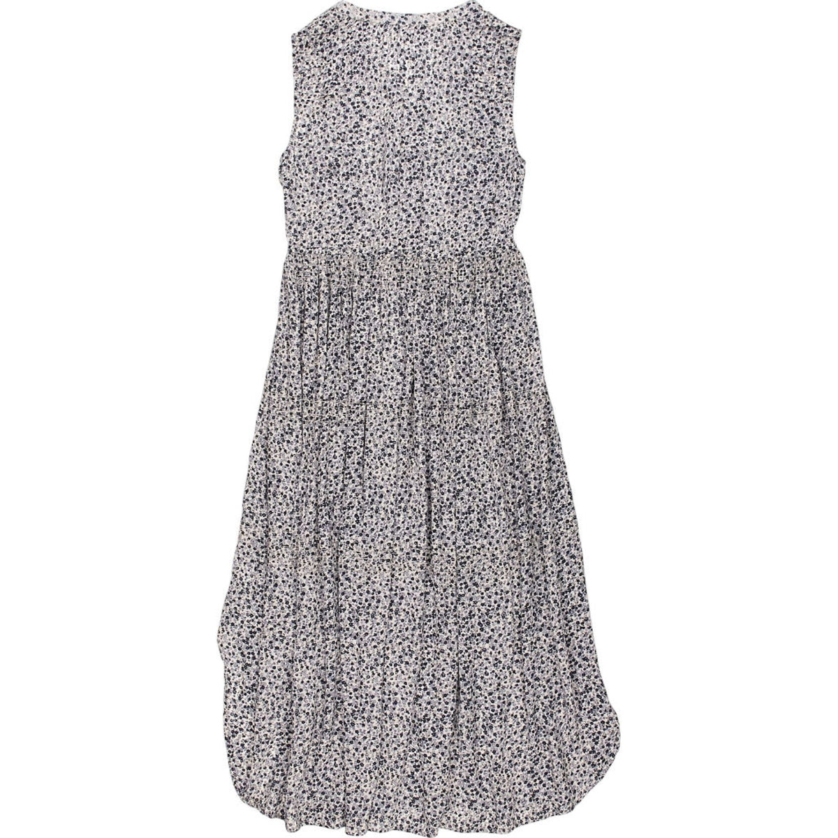 James Perse Blue Floral Sleeveless Dress