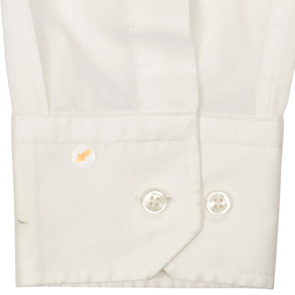 BOSS White Regular Fit Shirt Collar 16
