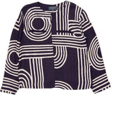 Wyse Black Ivory Patterned Shirt