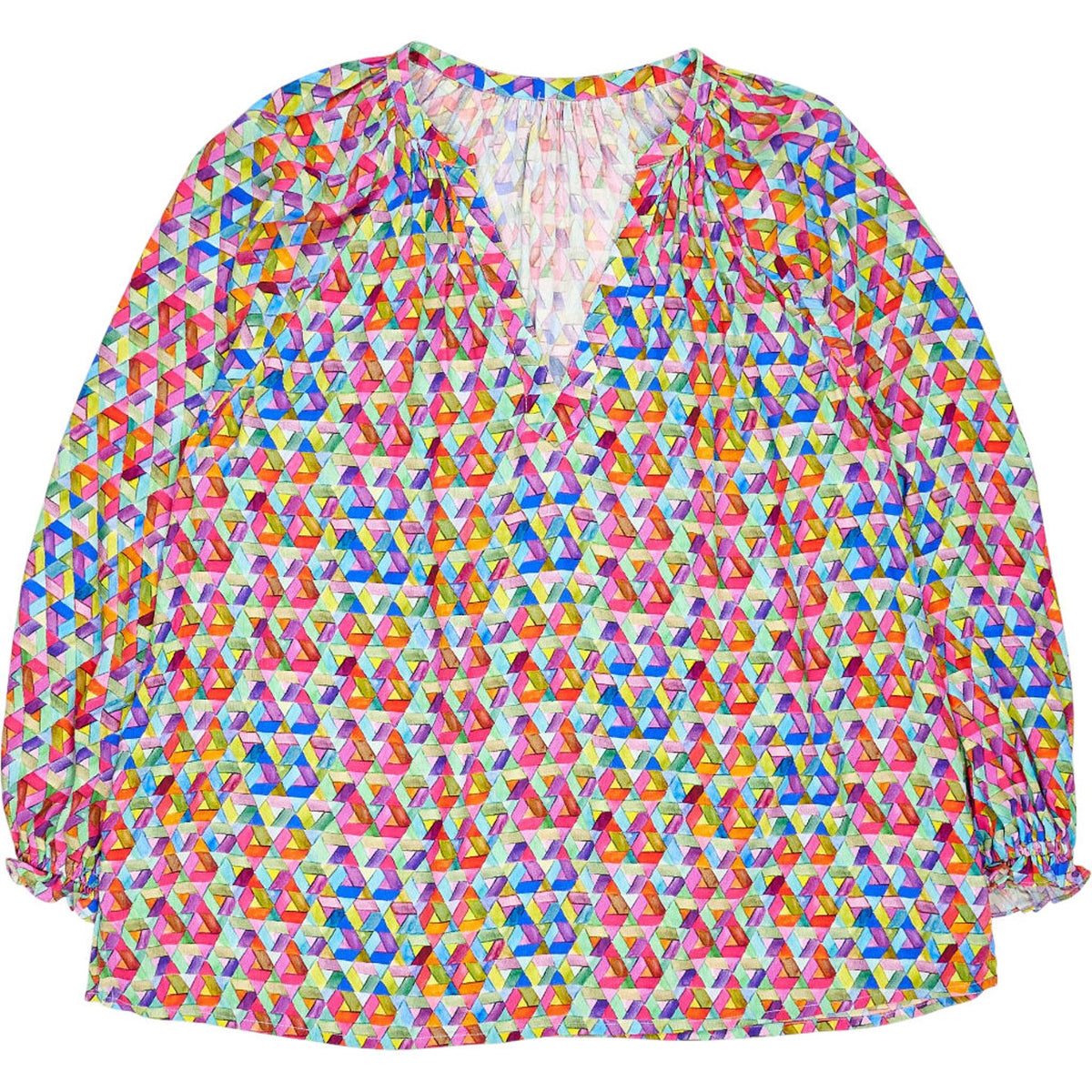 NRBY Geometric Multicolour Blouse