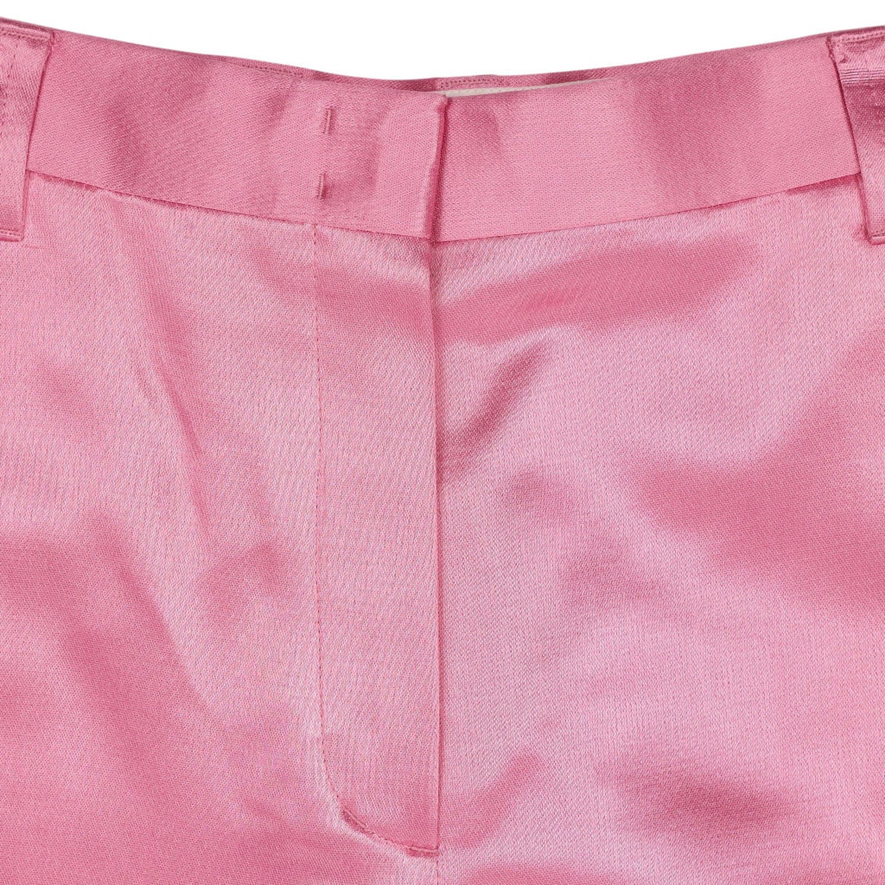 Vivere Pink Satin Blazer Suit