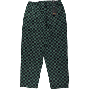 Vans Green Checkered Baggy Tapered Trousers