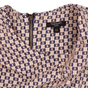 Therapy London Geometric Print Dress