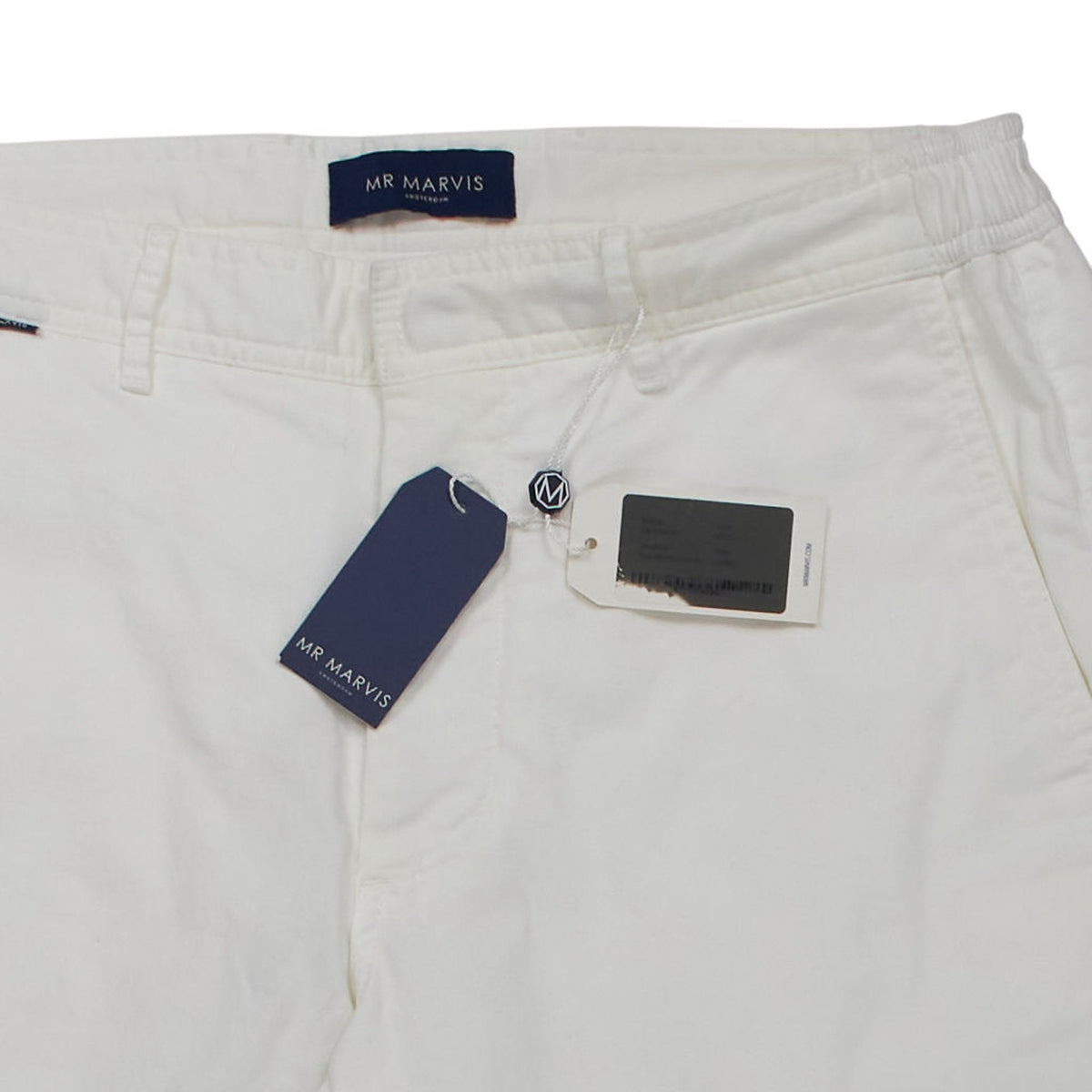 Mr Marvis White Trousers