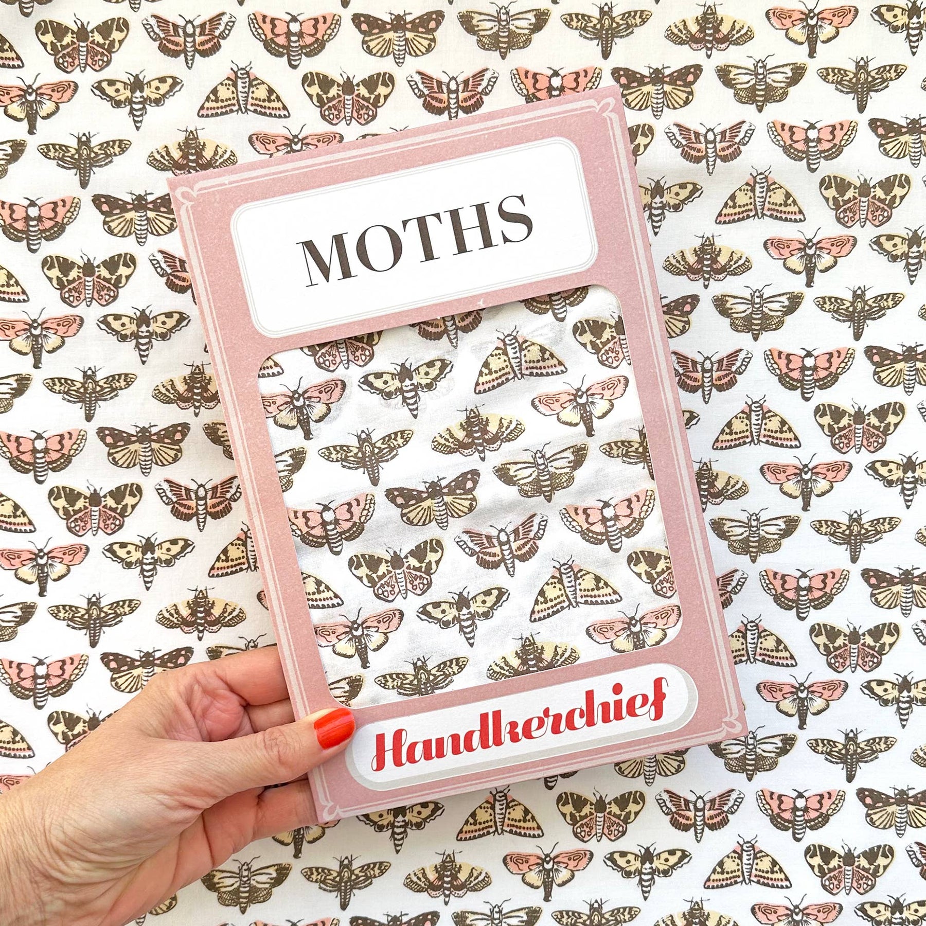 Moths Handkerchief Pocket Square Bandana