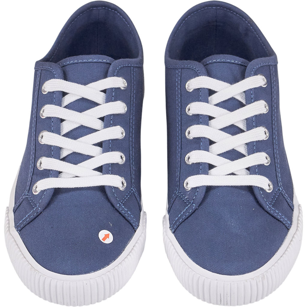 Hush Navy Henley Canvas Trainers