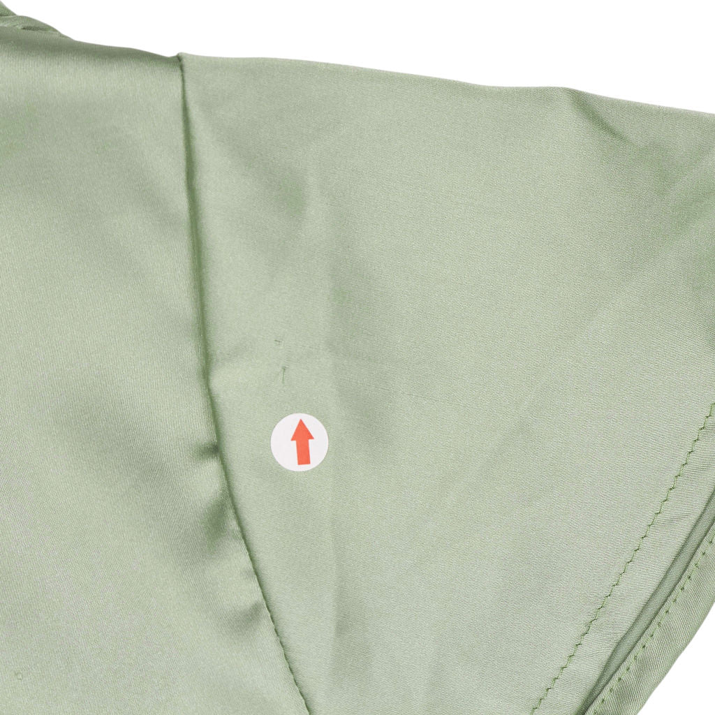 Never Fully Dressed Green Satin Dress