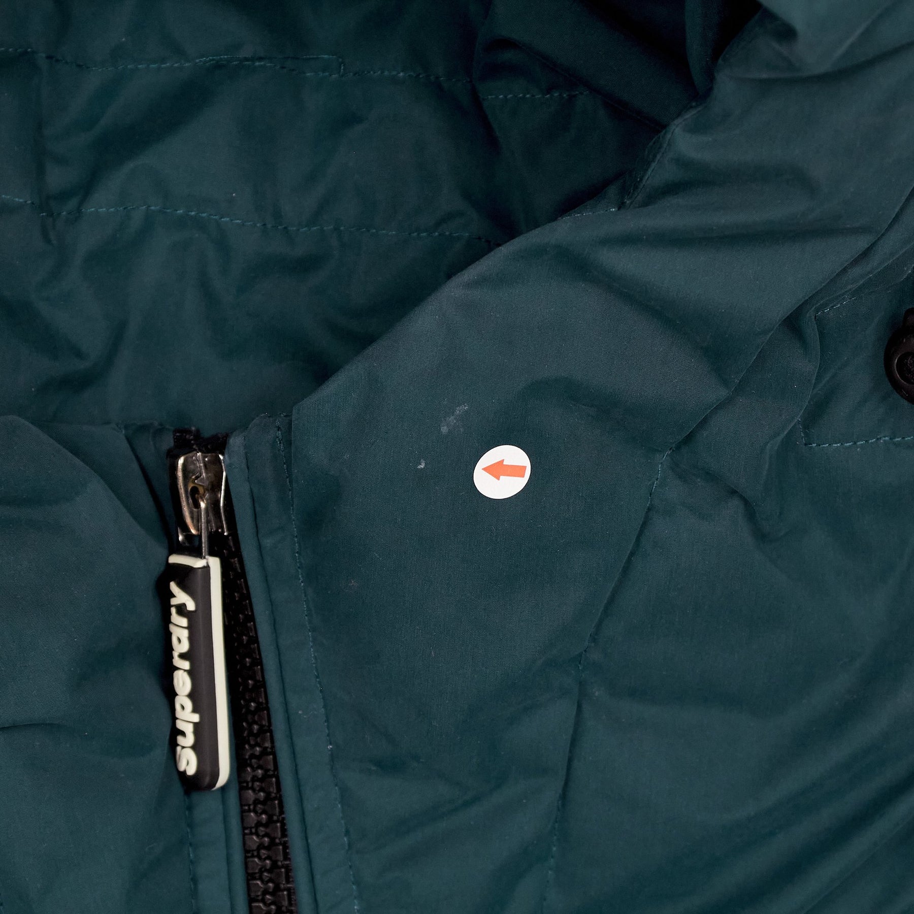Superdry Green Microfibre JKT Jacket
