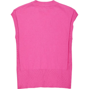 NRBY Pink Sleeveless V-Neck Vest