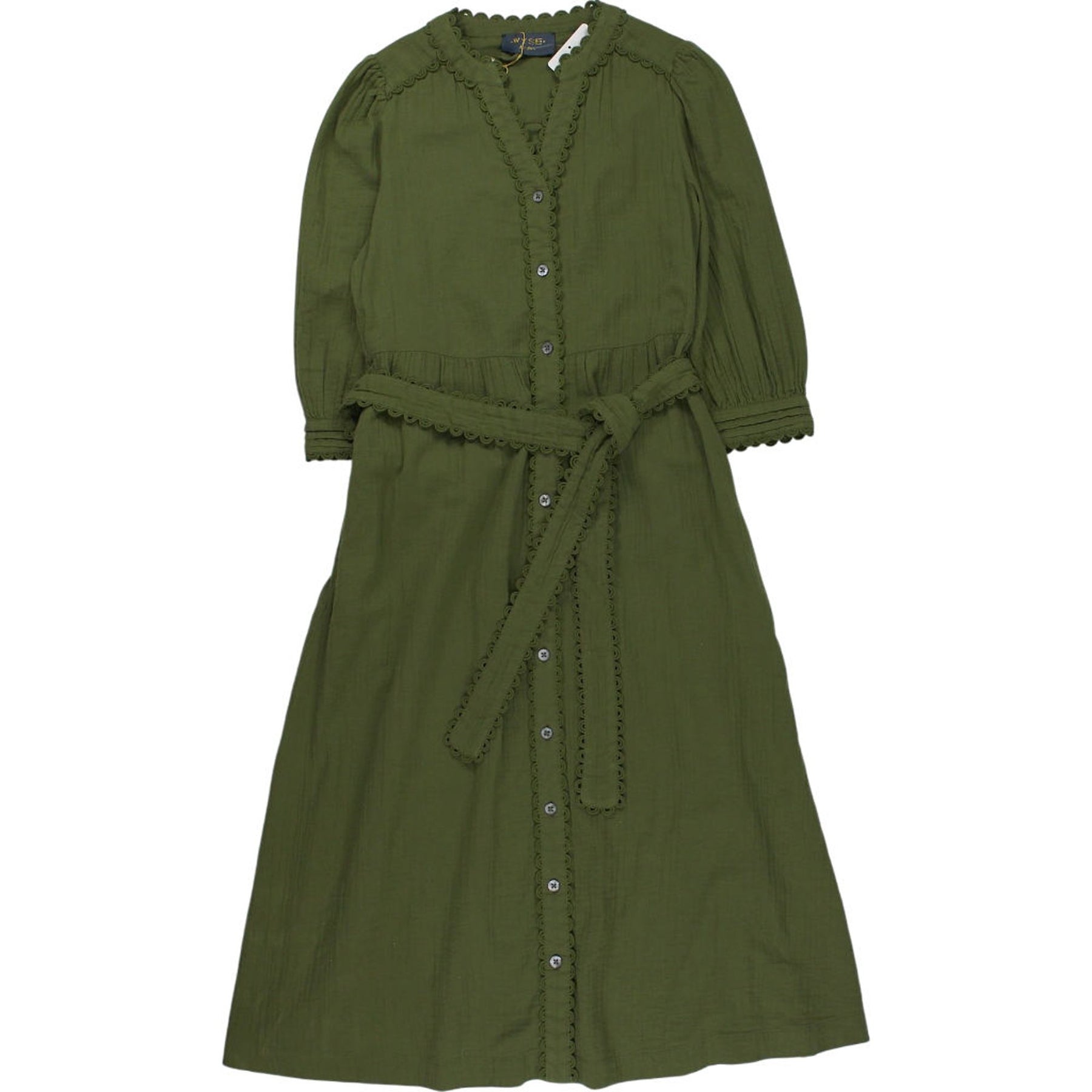 Wyse Green Misha Dress
