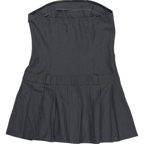 Motel Grey Pinstripe Payoda Dress