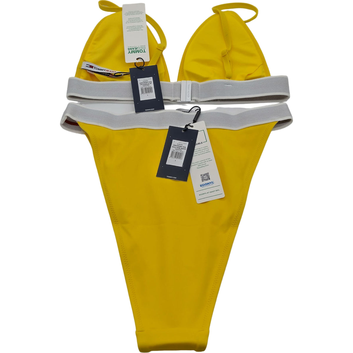 Tommy Jeans Yellow Bikini