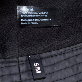 Rains Black Bucket Hat