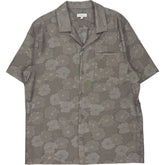 Moss Khaki Floral Short Sleeve Shirt